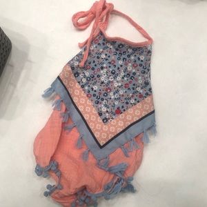 🌸Never Worn! Baby Girl Boho Romper